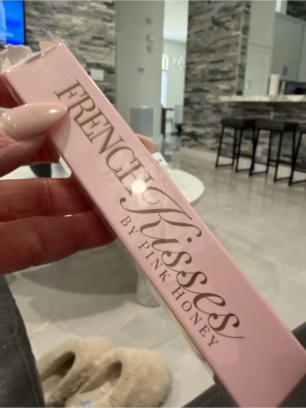 Pink Honey French Kisses Pale Pink Nude Lip Color Stick Called Delilah
